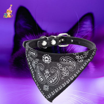 collier pour chat style bandana ™|Feline chic™