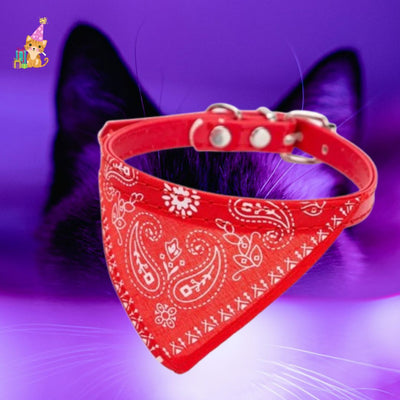 collier pour chat style bandana ™|Feline chic™