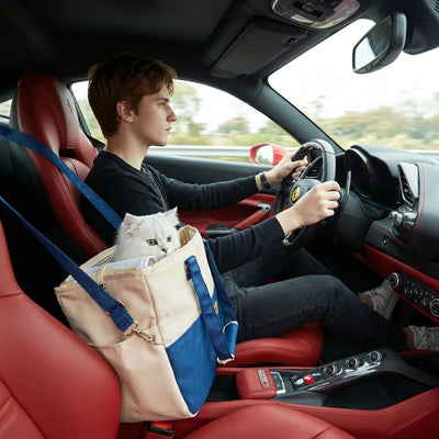 chat sac de transport™|FlexiTravelCat™|Confort Sécurisé