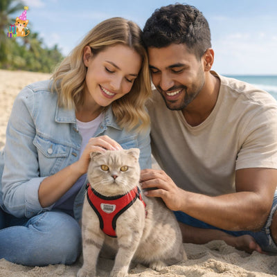 Harnais pour chat™|Confytoutou™| Confort Réfléchissant