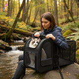 Sac de transport pour chat extensible™|ExpandiNest™|Flexibilité Maximale