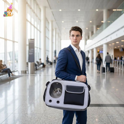 Sac de transport pour chat™ |AeroMiaou™| Confort Avion