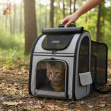 Sac de transport pour chat extensible™|ExpandiNest™|Flexibilité Maximale